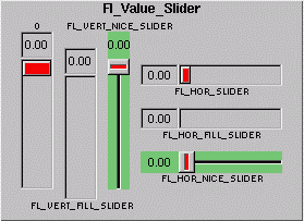 FLTK Value Slider